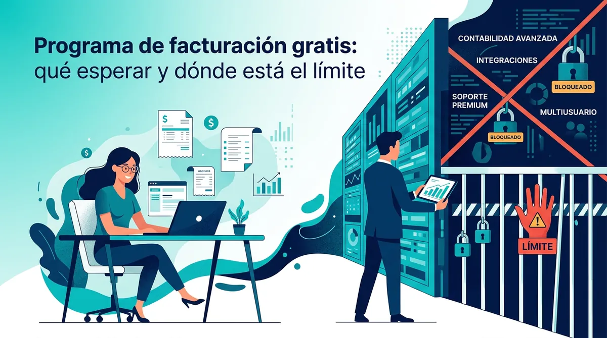 Programa de facturación gratis: qué esperar y dónde está el límite